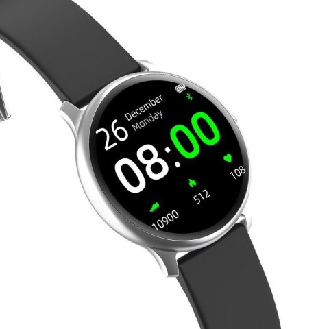 SMARTWATCH UNISEX G. Rossi SW010-13 silver/black (sg005m) SMARTWATCH UNISEX G. Rossi SW010-13 silver/black (sg005m)