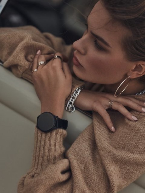 SMARTWATCH UNISEX G. Rossi SW010-13 silver/black (sg005m) SMARTWATCH UNISEX G. Rossi SW010-13 silver/black (sg005m)
