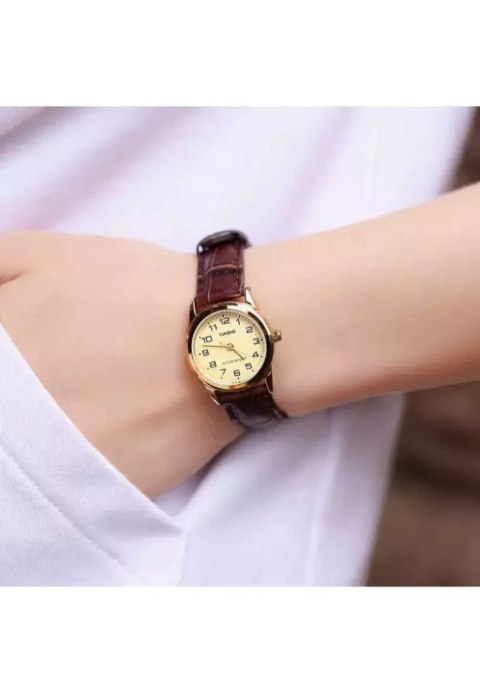 ZEGAREK DAMSKI CASIO LTP-V001GL-9B (zd588b) + BOX ZEGAREK DAMSKI CASIO LTP-V001GL-9B (zd588b) + BOX