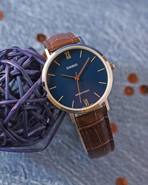 ZEGAREK DAMSKI CASIO LTP-VT01L-2B + BOX ZEGAREK DAMSKI CASIO LTP-VT01L-2B + BOX