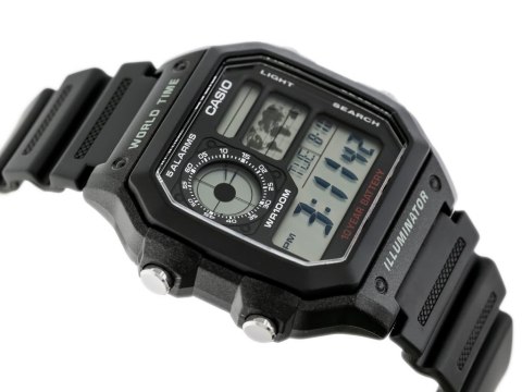 ZEGAREK MĘSKI CASIO AE-1200WH-1AVCF (zd146a) + BOX ZEGAREK MĘSKI CASIO AE-1200WH-1AVCF (zd146a) + BOX
