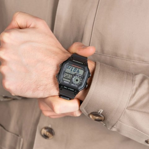 ZEGAREK MĘSKI CASIO AE-1200WH-1AVCF (zd146a) + BOX ZEGAREK MĘSKI CASIO AE-1200WH-1AVCF (zd146a) + BOX