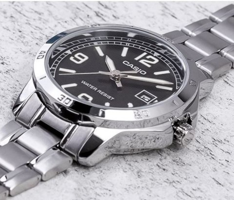 ZEGAREK MĘSKI CASIO MTP-V004D-1B2 (zd047f) + BOX ZEGAREK MĘSKI CASIO MTP-V004D-1B2 (zd047f) + BOX