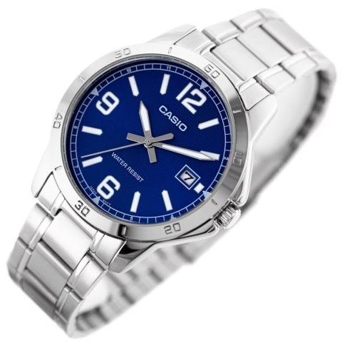 ZEGAREK MĘSKI CASIO MTP-V004D-2B (zd047g) + BOX ZEGAREK MĘSKI CASIO MTP-V004D-2B (zd047g) + BOX