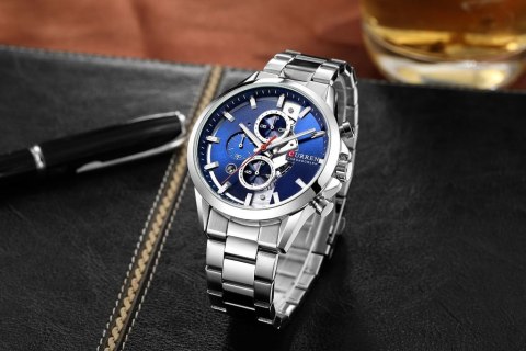 ZEGAREK MĘSKI CURREN 8325 (zc021a) - CHRONOGRAF ZEGAREK MĘSKI CURREN 8325 (zc021a) - CHRONOGRAF