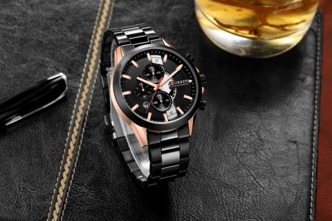 ZEGAREK MĘSKI CURREN 8325 (zc021b) - CHRONOGRAF ZEGAREK MĘSKI CURREN 8325 (zc021b) - CHRONOGRAF
