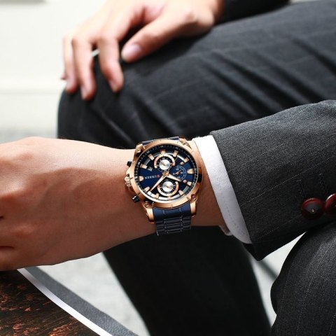 ZEGAREK MĘSKI CURREN 8360 (zc020d) - CHRONOGRAF ZEGAREK MĘSKI CURREN 8360 (zc020d) - CHRONOGRAF