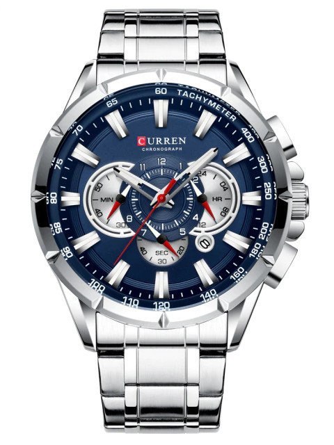 ZEGAREK MĘSKI CURREN 8363 (zc018a) - CHRONOGRAF ZEGAREK MĘSKI CURREN 8363 (zc018a) - CHRONOGRAF