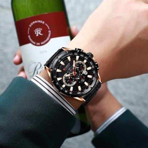 ZEGAREK MĘSKI CURREN 8363 (zc018c) - CHRONOGRAF ZEGAREK MĘSKI CURREN 8363 (zc018c) - CHRONOGRAF