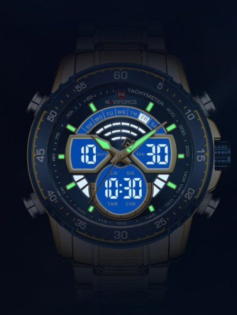 ZEGAREK MĘSKI NAVIFORCE NF9189 - (zn120d) + BOX ZEGAREK MĘSKI NAVIFORCE NF9189 - (zn120d) + BOX