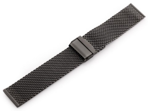 Bransoleta Pacific 10 - siatka HQ - grafitowa matowa 22mm Bransoleta Pacific 10 - siatka HQ - grafitowa matowa 22mm