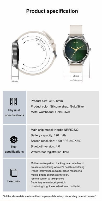 SMARTWATCH DAMSKI PACIFIC 27-3 - CIŚNIENIOMIERZ (sy022c) SMARTWATCH DAMSKI PACIFIC 27-3 - CIŚNIENIOMIERZ (sy022c)