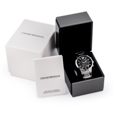 ZEGAREK MĘSKI EMPORIO ARMANI AR2434 - RENATO + BOX ZEGAREK MĘSKI EMPORIO ARMANI AR2434 - RENATO + BOX