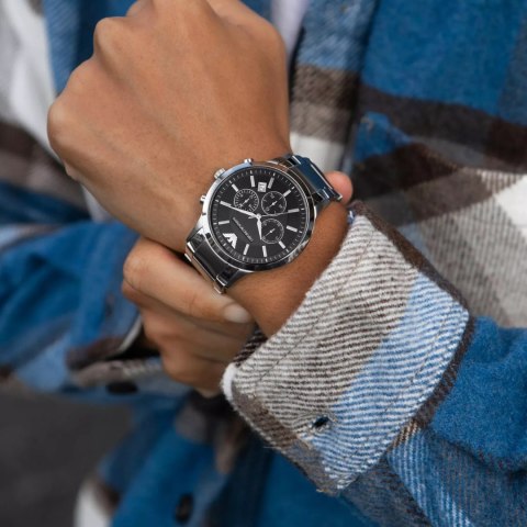 ZEGAREK MĘSKI EMPORIO ARMANI AR2434 - RENATO + BOX ZEGAREK MĘSKI EMPORIO ARMANI AR2434 - RENATO + BOX
