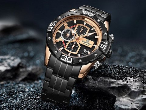 ZEGAREK MĘSKI NAVIFORCE NF8018 - CHRONOGRAF (zn122c) + BOX ZEGAREK MĘSKI NAVIFORCE NF8018 - CHRONOGRAF (zn122c) + BOX