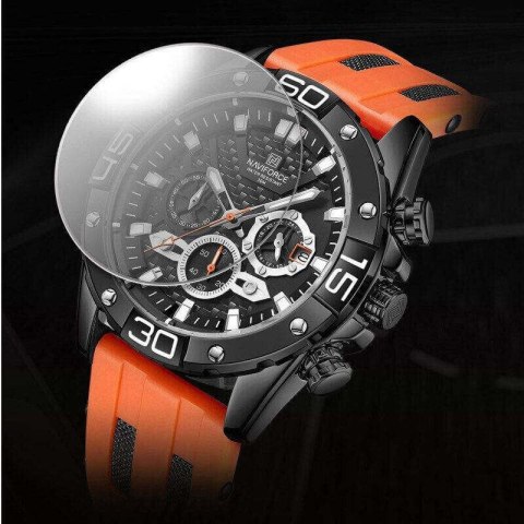 ZEGAREK MĘSKI NAVIFORCE NF8019T - CHRONOGRAF (zn125b) + BOX ZEGAREK MĘSKI NAVIFORCE NF8019T - CHRONOGRAF (zn125b) + BOX