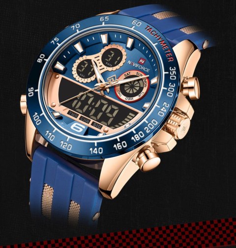 ZEGAREK MĘSKI NAVIFORCE NF9188T - (zn121e) + BOX ZEGAREK MĘSKI NAVIFORCE NF9188T - (zn121e) + BOX