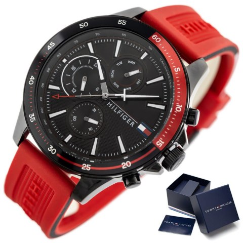 ZEGAREK MĘSKI TOMMY HILFIGER 1791722 BANK (zf023c) ZEGAREK MĘSKI TOMMY HILFIGER 1791722 BANK (zf023c)