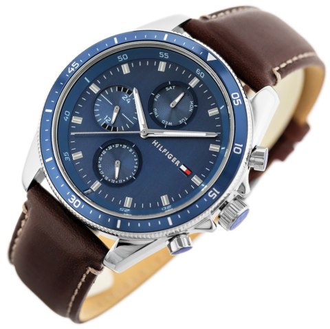 ZEGAREK MĘSKI TOMMY HILFIGER 1791837 PARKER (zf041a) + BOX ZEGAREK MĘSKI TOMMY HILFIGER 1791837 PARKER (zf041a) + BOX