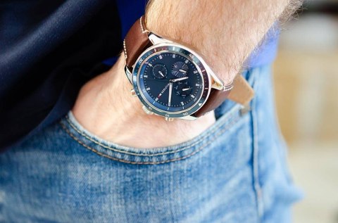 ZEGAREK MĘSKI TOMMY HILFIGER 1791837 PARKER (zf041a) + BOX ZEGAREK MĘSKI TOMMY HILFIGER 1791837 PARKER (zf041a) + BOX