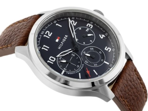 ZEGAREK MĘSKI TOMMY HILFIGER 1791855 ASHER (zf040b) + BOX ZEGAREK MĘSKI TOMMY HILFIGER 1791855 ASHER (zf040b) + BOX