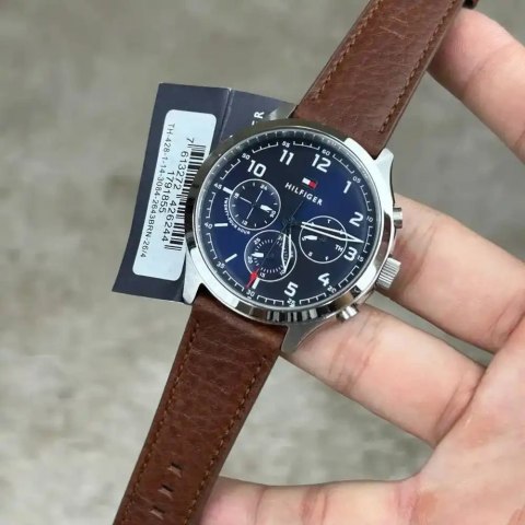 ZEGAREK MĘSKI TOMMY HILFIGER 1791855 ASHER (zf040b) + BOX ZEGAREK MĘSKI TOMMY HILFIGER 1791855 ASHER (zf040b) + BOX