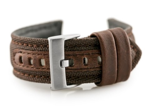 Pasek skórzany do zegarka W34 - PREMIUM - brązowy - 26mm Pasek skórzany do zegarka W34 - PREMIUM - brązowy - 26mm