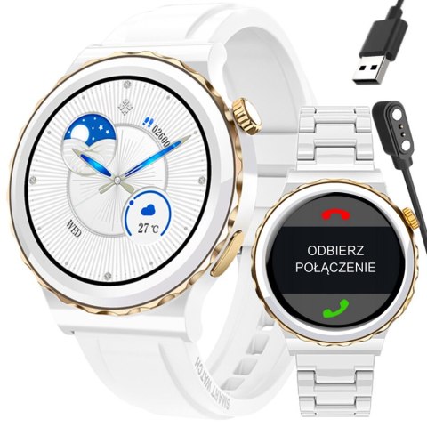 SMARTWATCH DAMSKI Rubicon RNCE92 - WYKONYWANIE POŁĄCZEŃ, CERAMIKA (sr038d) SMARTWATCH DAMSKI Rubicon RNCE92 - WYKONYWANIE POŁĄCZEŃ, CERAMIKA (sr038d)