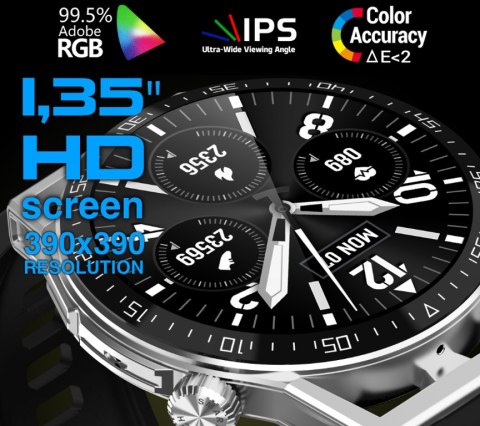 SMARTWATCH MĘSKI Rubicon RNCE88 - WYKONYWANIE POŁĄCZEŃ, WŁASNE TARCZE (sr033c) SMARTWATCH MĘSKI Rubicon RNCE88 - WYKONYWANIE POŁĄCZEŃ, WŁASNE TARCZE (sr033c)