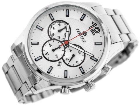 ZEGAREK MĘSKI PERFECT CH01M - CHRONOGRAF (zp355a) + BOX ZEGAREK MĘSKI PERFECT CH01M - CHRONOGRAF (zp355a) + BOX