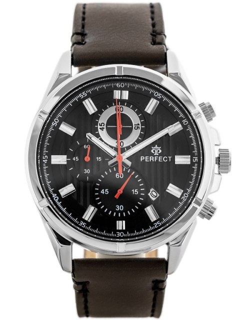 ZEGAREK MĘSKI PERFECT CH03L - CHRONOGRAF (zp352c) + BOX ZEGAREK MĘSKI PERFECT CH03L - CHRONOGRAF (zp352c) + BOX