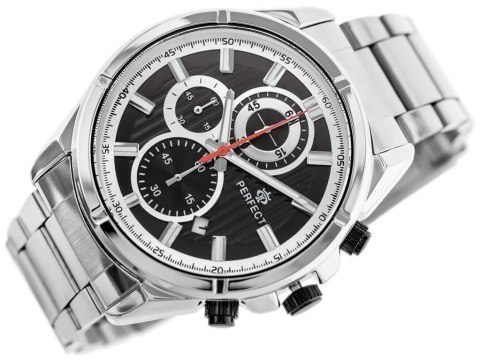 ZEGAREK MĘSKI PERFECT CH03M - CHRONOGRAF (zp358a) + BOX ZEGAREK MĘSKI PERFECT CH03M - CHRONOGRAF (zp358a) + BOX