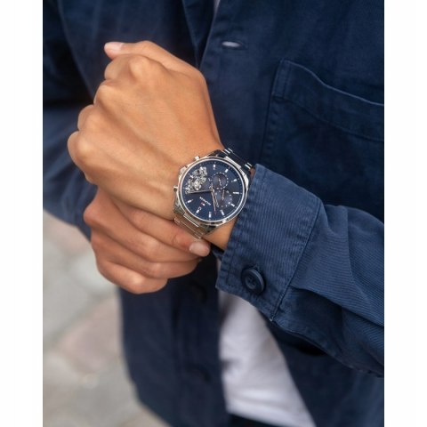 ZEGAREK MĘSKI TOMMY HILFIGER 1710448 BAKER (zf053a ZEGAREK MĘSKI TOMMY HILFIGER 1710448 BAKER (zf053a