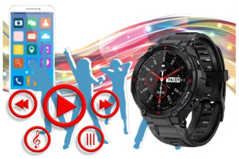 SMARTWATCH MĘSKI GRAVITY GT7-1 - WYKONYWANIE POŁĄCZEŃ (sg016a) SMARTWATCH MĘSKI GRAVITY GT7-1 - WYKONYWANIE POŁĄCZEŃ (sg016a)