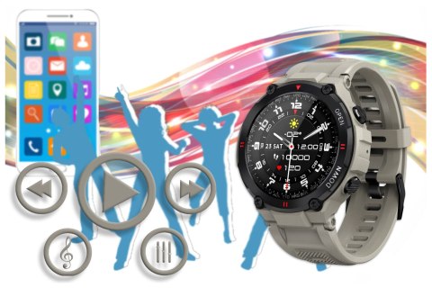 SMARTWATCH MĘSKI GRAVITY GT7-4 - WYKONYWANIE POŁĄCZEŃ (sg016d) SMARTWATCH MĘSKI GRAVITY GT7-4 - WYKONYWANIE POŁĄCZEŃ (sg016d)