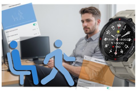 SMARTWATCH MĘSKI GRAVITY GT7-4 - WYKONYWANIE POŁĄCZEŃ (sg016d) SMARTWATCH MĘSKI GRAVITY GT7-4 - WYKONYWANIE POŁĄCZEŃ (sg016d)