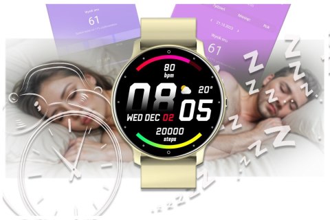 SMARTWATCH UNISEX GRAVITY GT1-6 - PULSOMETR, WŁASNE TARCZE (sg015f) SMARTWATCH UNISEX GRAVITY GT1-6 - PULSOMETR, WŁASNE TARCZE (sg015f)