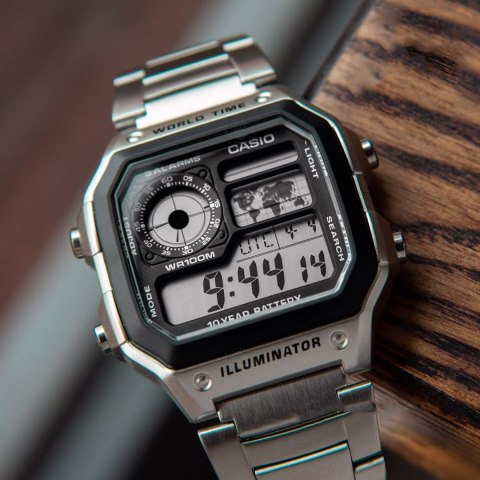 ZEGAREK MĘSKI CASIO AE-1200WHD-1A (zd159a) + BOX ZEGAREK MĘSKI CASIO AE-1200WHD-1A (zd159a) + BOX