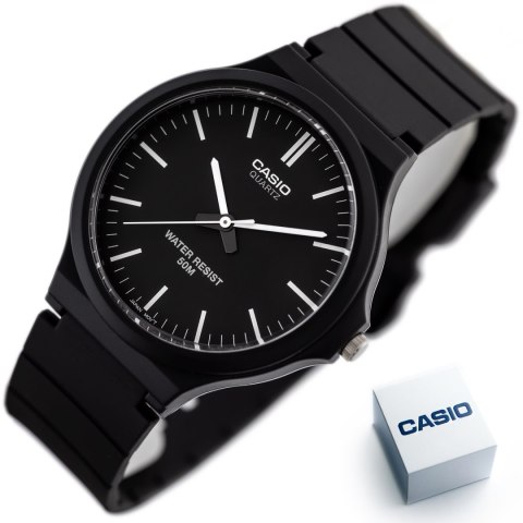 ZEGAREK MĘSKI CASIO MW-240-1E (zd166b) - KLASYKA + BOX ZEGAREK MĘSKI CASIO MW-240-1E (zd166b) - KLASYKA + BOX