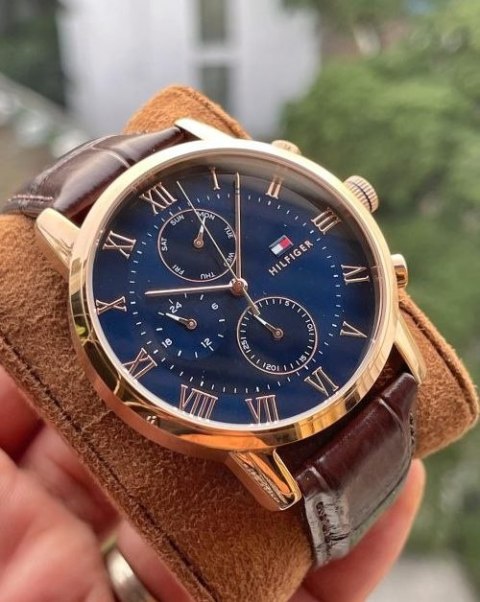 ZEGAREK MĘSKI TOMMY HILFIGER 1791399 KANE (zf045b) + BOX ZEGAREK MĘSKI TOMMY HILFIGER 1791399 KANE (zf045b) + BOX
