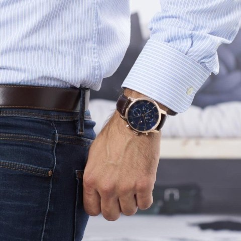 ZEGAREK MĘSKI TOMMY HILFIGER 1791399 KANE (zf045b) + BOX ZEGAREK MĘSKI TOMMY HILFIGER 1791399 KANE (zf045b) + BOX