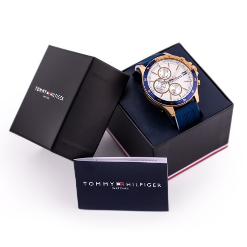 ZEGAREK MĘSKI TOMMY HILFIGER Bank 1791778 (zf064a) + BOX ZEGAREK MĘSKI TOMMY HILFIGER Bank 1791778 (zf064a) + BOX