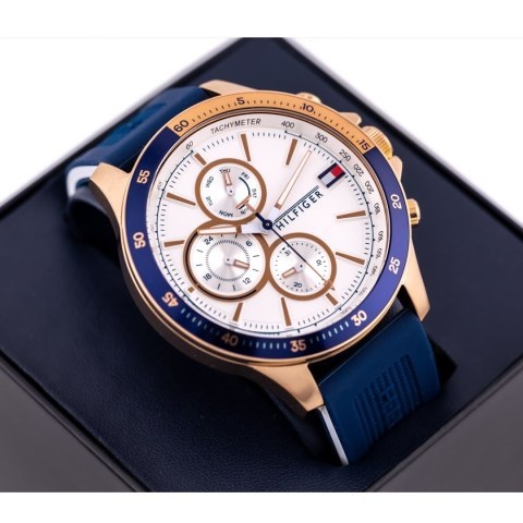 ZEGAREK MĘSKI TOMMY HILFIGER Bank 1791778 (zf064a) + BOX ZEGAREK MĘSKI TOMMY HILFIGER Bank 1791778 (zf064a) + BOX