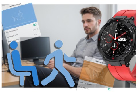 SMARTWATCH MĘSKI GRAVITY GT7-5 - WYKONYWANIE POŁĄCZEŃ (sg016e) SMARTWATCH MĘSKI GRAVITY GT7-5 - WYKONYWANIE POŁĄCZEŃ (sg016e)