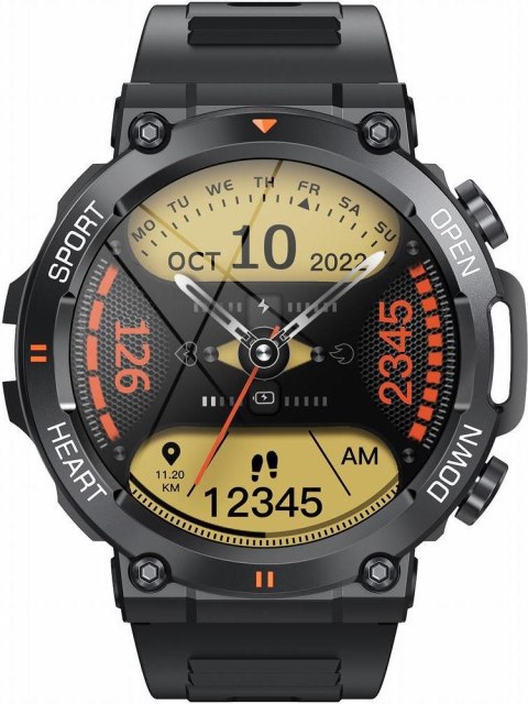 SMARTWATCH MĘSKI Rubicon RNCE95 - WYKONYWANIE POŁĄCZEŃ, PULSOKSYMETR (sr040a) SMARTWATCH MĘSKI Rubicon RNCE95 - WYKONYWANIE POŁĄCZEŃ, PULSOKSYMETR (sr040a)