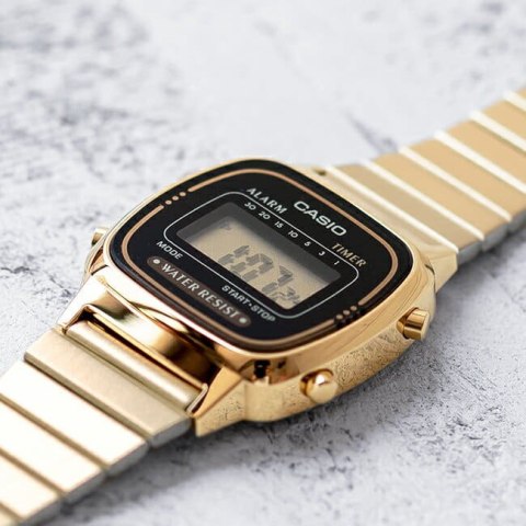 ZEGAREK DAMSKI CASIO VINTAGE LA670WGA-1 (zd597b) + BOX ZEGAREK DAMSKI CASIO VINTAGE LA670WGA-1 (zd597b) + BOX