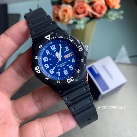 ZEGAREK MĘSKI CASIO MRW-200H-2B2 (zd147d) + BOX ZEGAREK MĘSKI CASIO MRW-200H-2B2 (zd147d) + BOX
