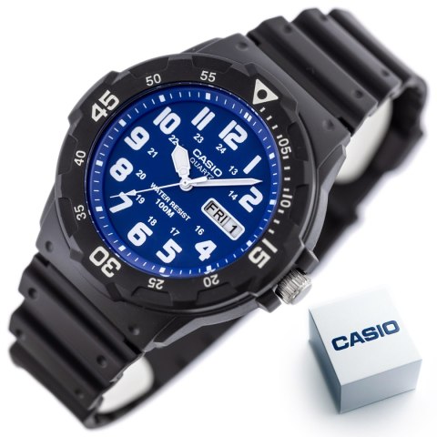 ZEGAREK MĘSKI CASIO MRW-200H-2B2 (zd147d) + BOX ZEGAREK MĘSKI CASIO MRW-200H-2B2 (zd147d) + BOX