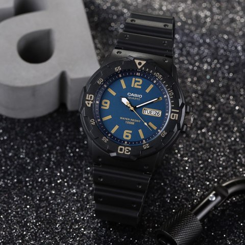 ZEGAREK MĘSKI CASIO MRW-200H-2B3 (zd147e) + BOX ZEGAREK MĘSKI CASIO MRW-200H-2B3 (zd147e) + BOX