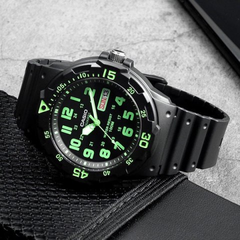 ZEGAREK MĘSKI CASIO MRW-200H-3B (zd147f) + BOX ZEGAREK MĘSKI CASIO MRW-200H-3B (zd147f) + BOX